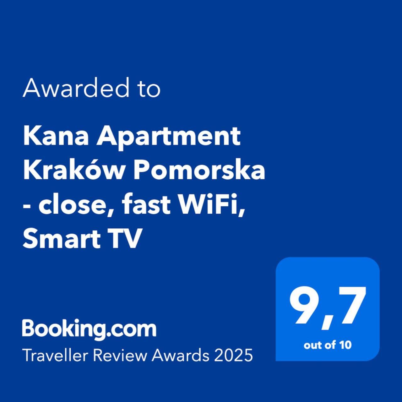 Kana - Stylish Apartment In Krakow Pomorska - Close, Wifi, Smart Tv Kraków Eksteriør billede